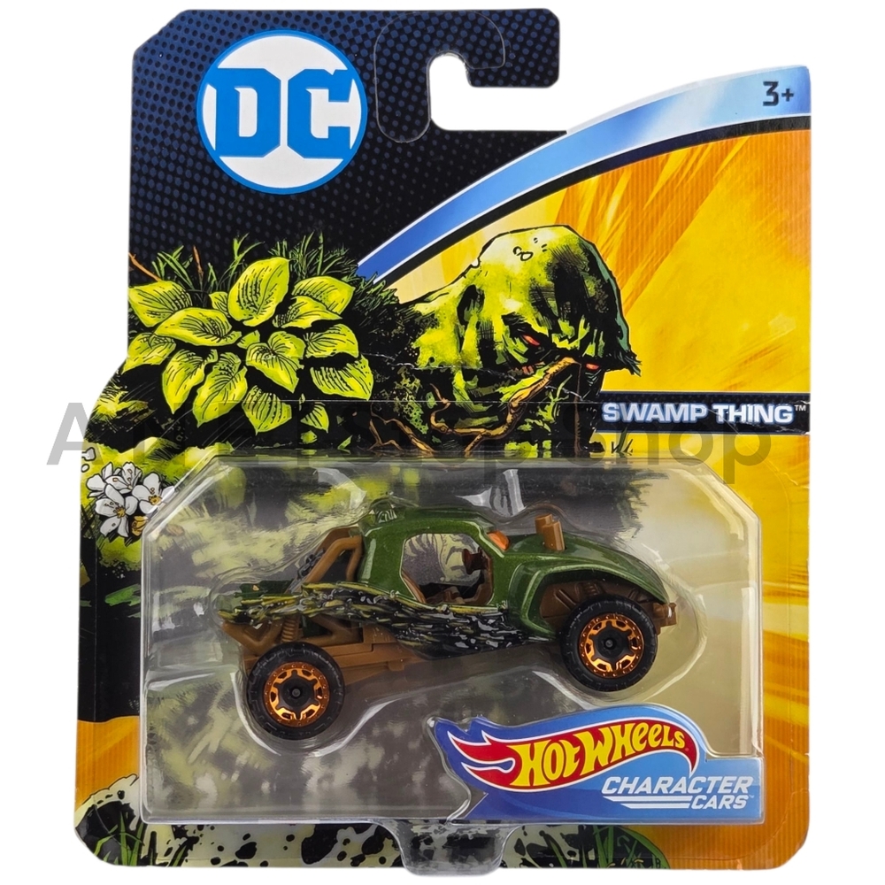 Hot Wheels Character Cars DC Swamp Thing - Mattel 2016